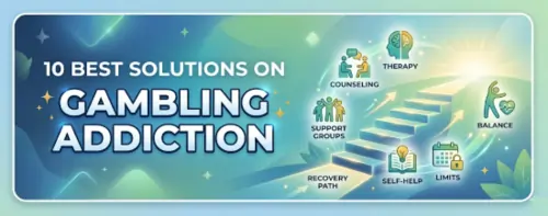 10 best solutions on gambling addiction