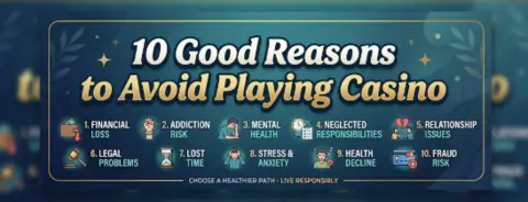 10 good reasons to avoid playing casino